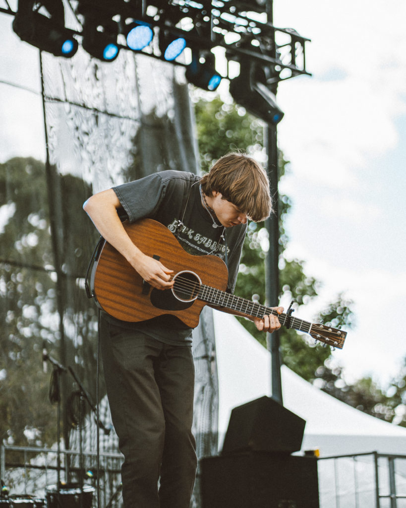 Truman Sinclair opened the mainstage, a huge friend of WIIT Radio