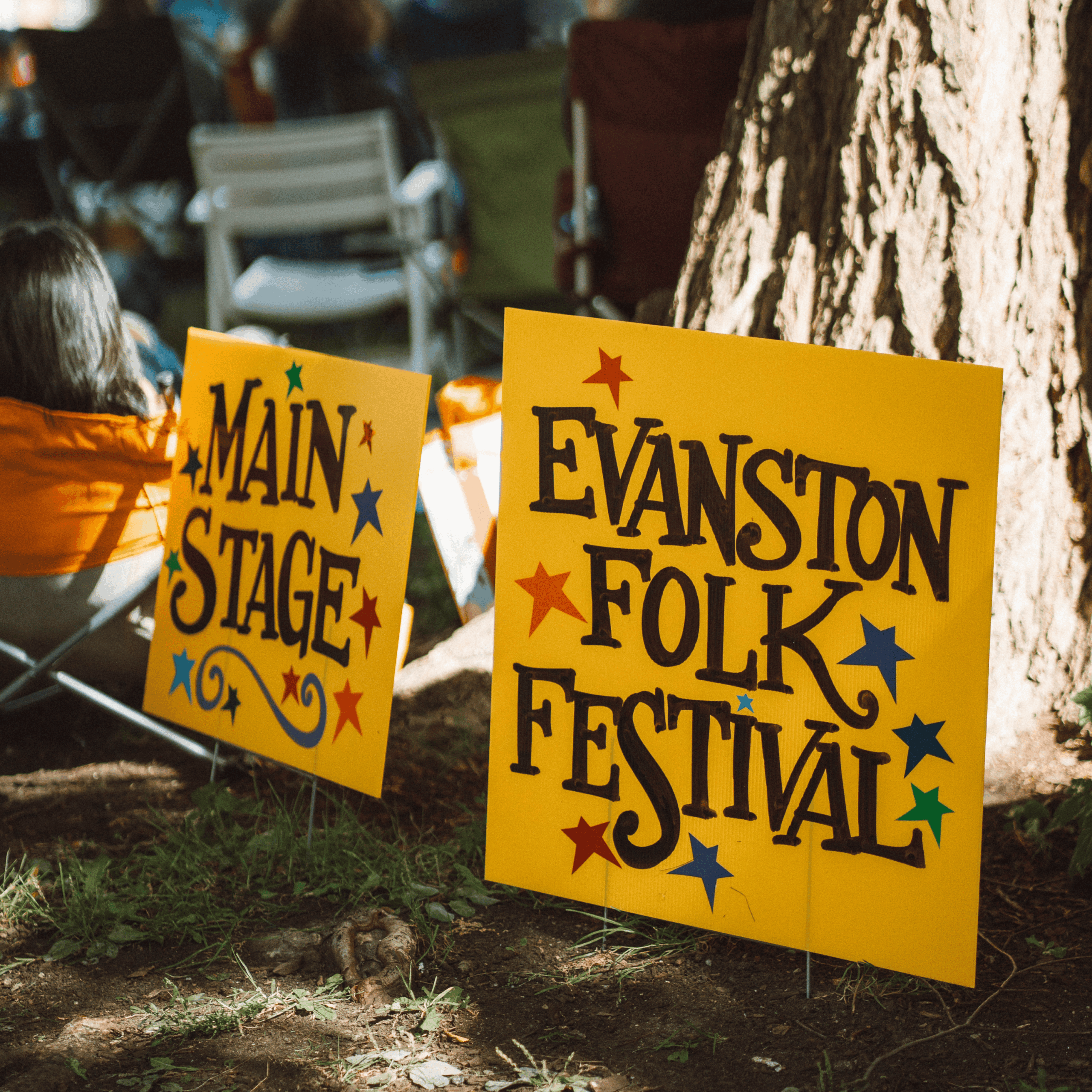 a weekend @ evanston folk fest